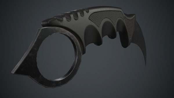 Military Karambit Knife PBR Game Ready