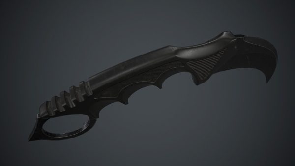 Military Karambit Knife PBR Game Ready