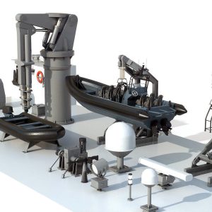 Military ship equipment asset