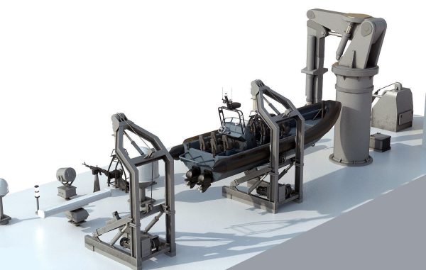 Military ship equipment asset