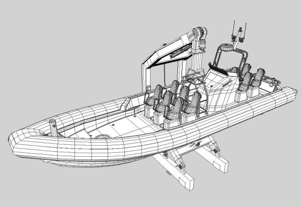 Military ship equipment asset