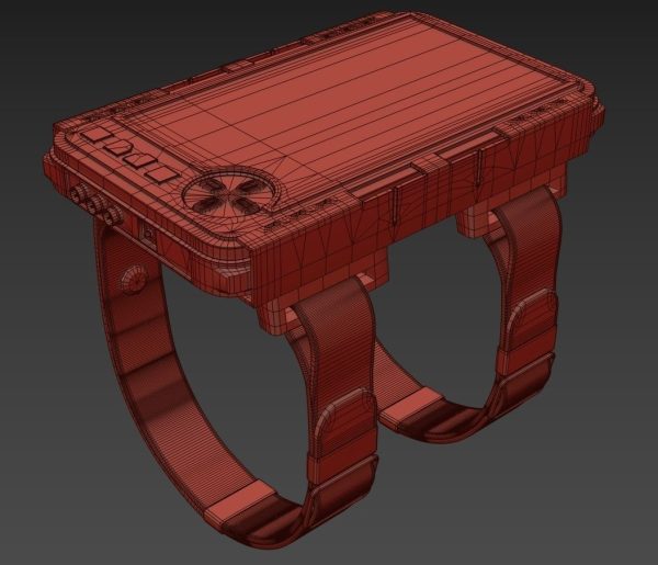 Military wrist tablet