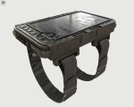 Military wrist tablet