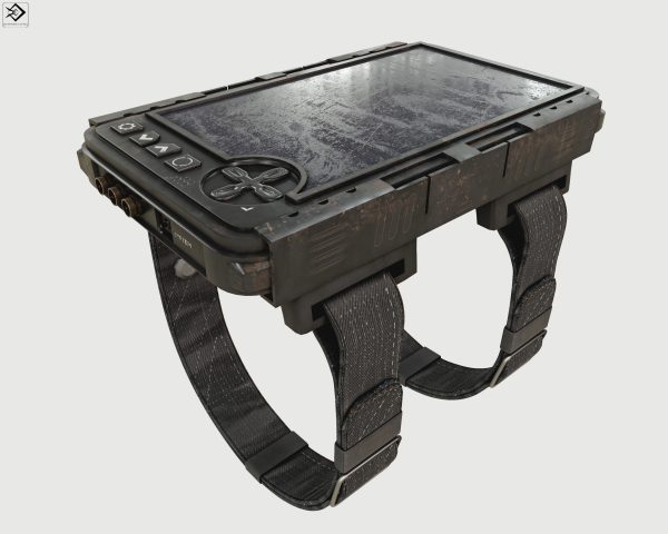 Military wrist tablet