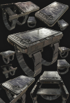 Military wrist tablet