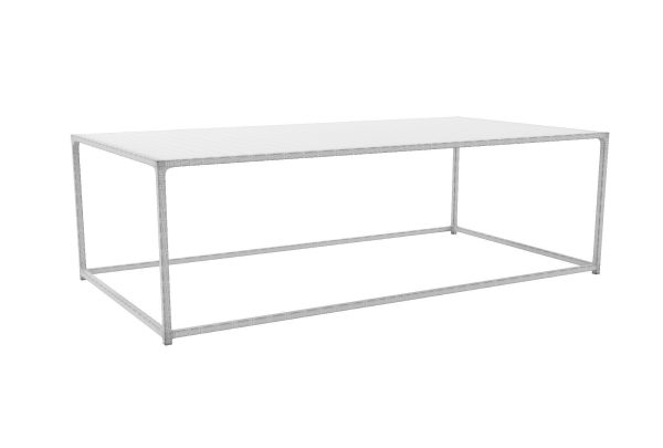 MILL BLACK METAL COFFEE TABLE