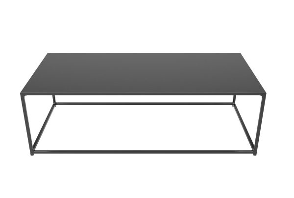 MILL BLACK METAL COFFEE TABLE