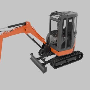 Mini excavator Hitachi Zaxis ZX27U-2  - Extra package version