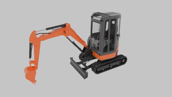 Mini excavator Hitachi Zaxis ZX27U-2  - Extra package version