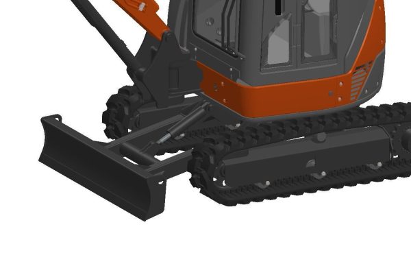 Mini excavator Hitachi Zaxis ZX27U-2  - Extra package version