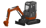 Mini excavator Hitachi Zaxis ZX27U-2 - Simple package version