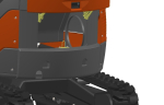 Mini excavator Hitachi Zaxis ZX27U-2 - Simple package version