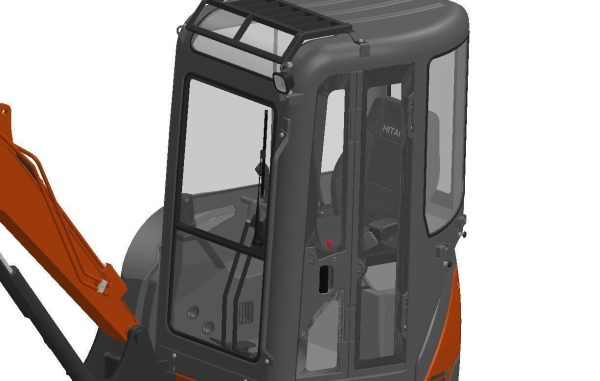 Mini excavator Hitachi Zaxis ZX27U-2 - Simple package version