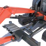Mini Excavator Hitachi ZX55U