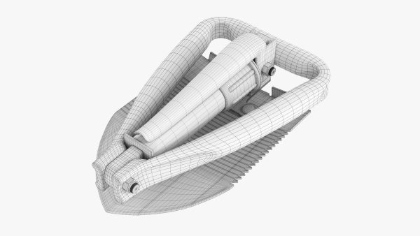 Mini foldable shovel folded