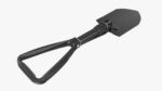 Mini foldable shovel unfolded