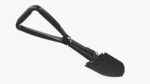 Mini foldable shovel unfolded
