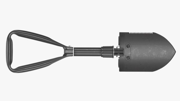 Mini foldable shovel unfolded