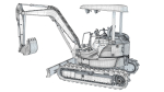 Mini Small Tracked Excavator