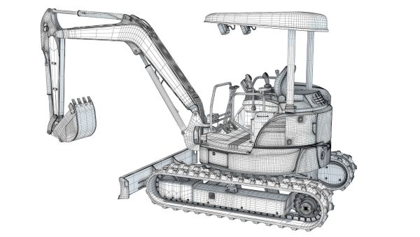 Mini Small Tracked Excavator