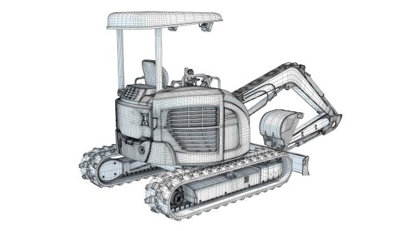 Mini Small Tracked Excavator