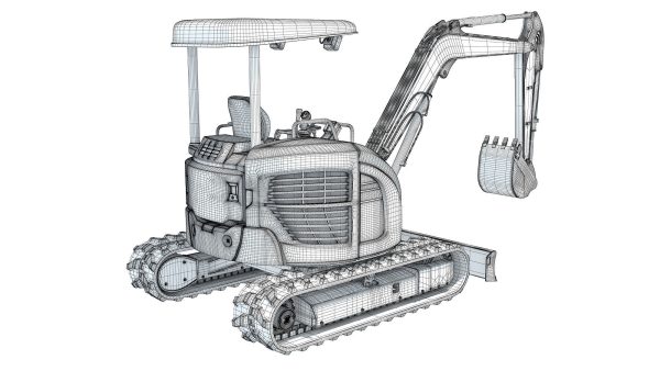 Mini Small Tracked Excavator