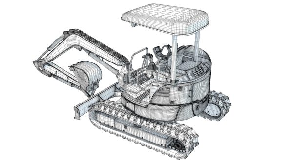 Mini Small Tracked Excavator