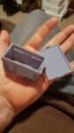 Miniature dollhouse storage bins