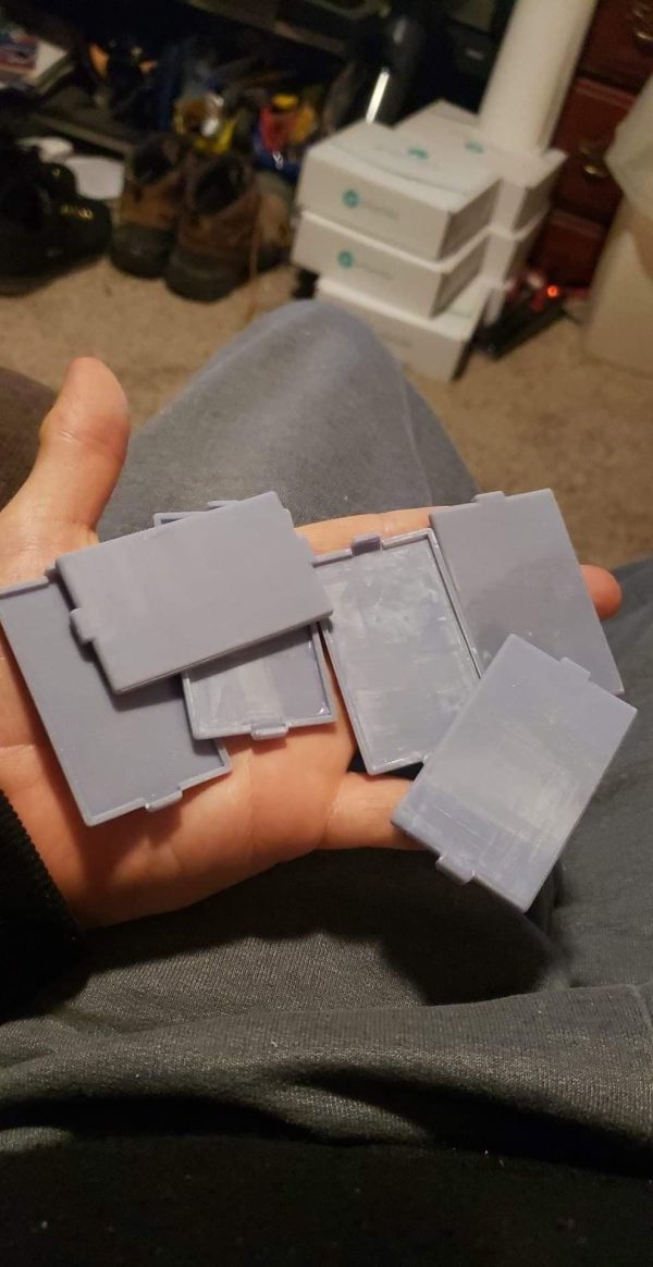 Miniature dollhouse storage bins