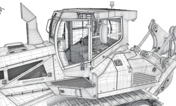 Mining Crawler Dozer