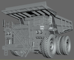 Mining dump truck Komatsu 830E-AC
