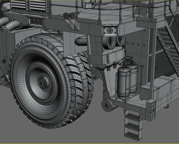 Mining dump truck Komatsu 830E-AC