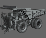 Mining dump truck Komatsu 830E-AC