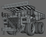 Mining dump truck Komatsu 830E-AC