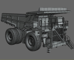 Mining dump truck Komatsu 830E-AC
