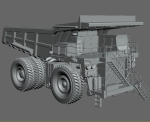 Mining dump truck Komatsu 830E-AC