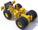 Mining dump truck Komatsu 830E-AC