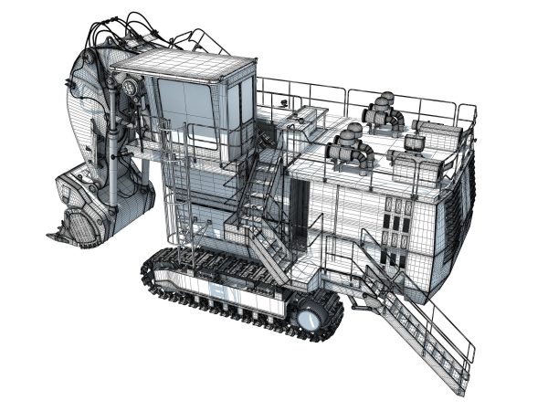 Mining Excavator