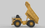Mining Excavator and Truck