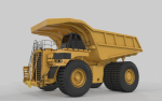 Mining Excavator and Truck