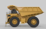Mining Excavator and Truck