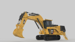 Mining Excavator and Truck