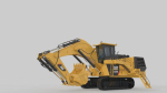 Mining Excavator and Truck
