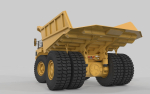 Mining Excavator and Truck