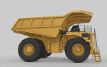 Mining Excavator and Truck