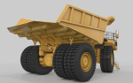 Mining Excavator and Truck