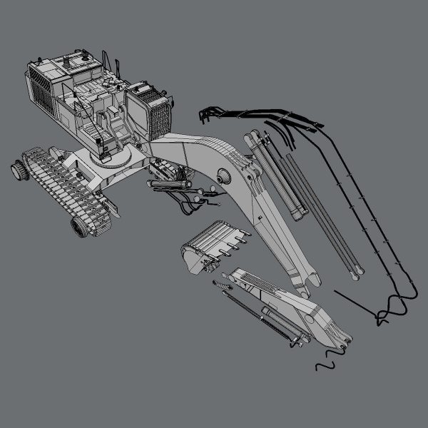 Mining Excavator Komatsu PC800