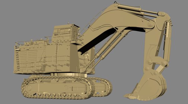 Mining Excavator Komatsu PC8000-6 Backhoe