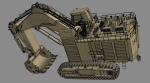 Mining Excavator Komatsu PC8000-6 Backhoe