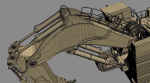 Mining Excavator Komatsu PC8000-6 Backhoe